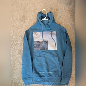 Off white sea painting hoodie